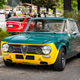 An Alfa Romeo Giulia Super hiding at the PTSRS meet